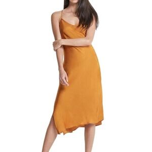 AG Adriano Goldshmeid Scarlett Dress in Gold size XS